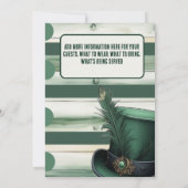 Invitation Sainte et Bonne fête de la Saint Patrick (Dos)