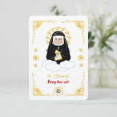 Invitation Sainte-Faustina (Debout devant)