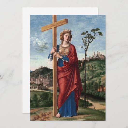 Invitation Sainte-Hélène par Cima da Conegliano (Devant / Derrière)