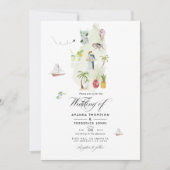 Invitation Sainte Lucie Destination Mariage Photo (Devant)