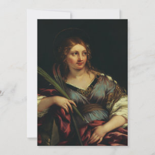 Invitation Sainte Martina de Rome par Pietro Berrettini