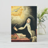 Invitation Sainte Thérèse d'Avila (Debout devant)