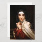 Invitation Sainte Thérèse de Jésus (Devant / Derrière)