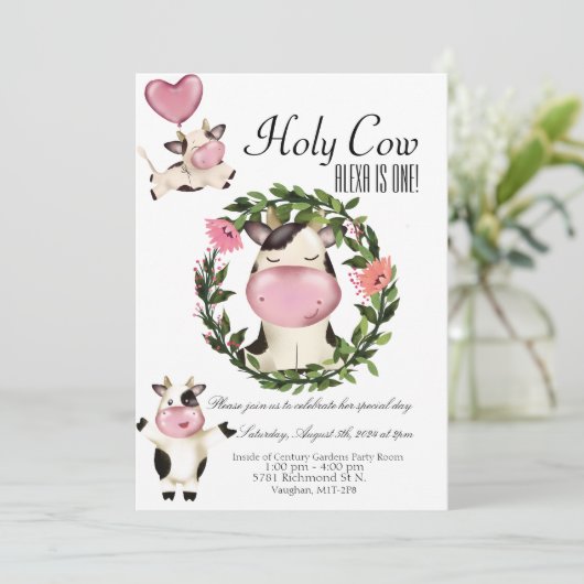 Invitation Sainte vache ! (Debout devant)