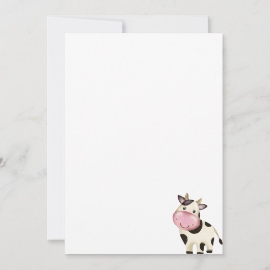 Invitation Sainte vache ! (Dos)