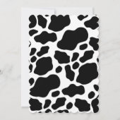 Invitation Sainte Vache 1er Anniversaire  (Dos)