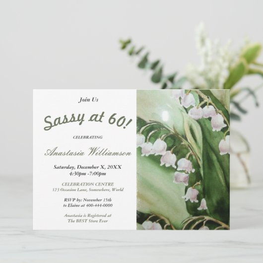 INVITATION SAISISSEZ À L'INVITATION DE 60 PARTIS (Debout devant)