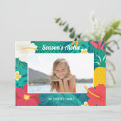 Invitation Saison Aloha Hawaiian (Debout devant)