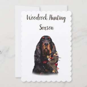 Invitation Saison de chasse à la bécasse