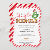 Invitation Saison de Noël de Jingle & Mingle (Devant / Derrière)