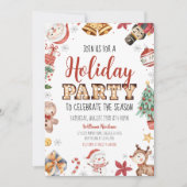 Invitation Saison des fêtes (Devant)