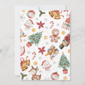 Invitation Saison des fêtes (Dos)