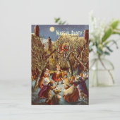 Invitation Saison des fêtes de Lune Wassail (Debout devant)