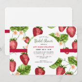 Invitation Saison des Fraises (Devant / Derrière)