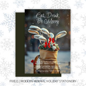 Invitation Saison d'hiver Snowy Westis Fête