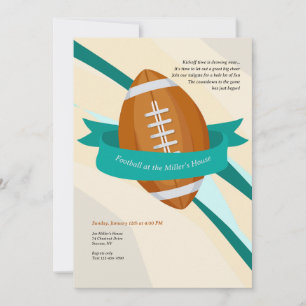 Invitation Saison Football