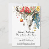 Invitation Saisons Mystiques | Nouvel An des Sorcières de Sam (Devant)