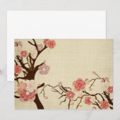 Invitation Sakura (Devant / Derrière)