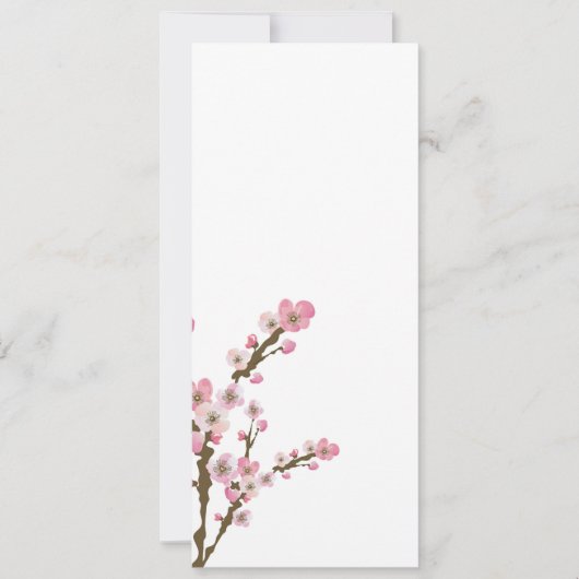 Invitation Sakura (Devant)