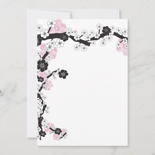Invitation Sakura (Devant)