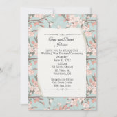 Invitation Sakura Cherry Blossom Design pour le renouvellemen (Devant)