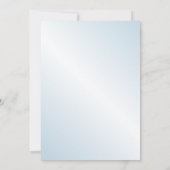 Invitation Sakura Japonaise Fleur de Cerisier Asiatique Bache (Dos)