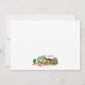 Invitation Salade Bar (Dos)