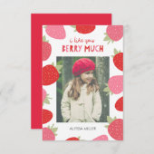 Invitation Salle de classe mignonne Valentine de baie (Devant / Derrière)