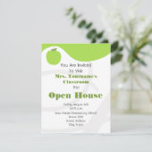 Invitation Salle de classe / Scolaire - Maison ouverte - Pomm (Debout devant)