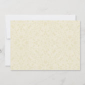 Invitation Salle De Réception De Mariage Classique Simple Et  (Dos)