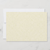 Invitation Salle De Réception De Mariage Classique Simple Et  (Dos)