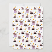 Invitation Salle de sport Guinea Pigs Fitness (Dos)