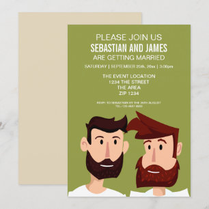 Invitation Salles De Gay Avec Des Oreilles Caricature Mariage