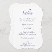 Invitation Salon (Devant / Derrière)