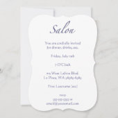 Invitation Salon (Devant)