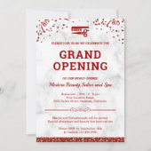 Invitation Salon de beauté Grand Ouverture (Devant)