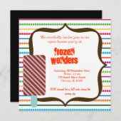 Invitation Salon de glace Open House (Devant / Derrière)