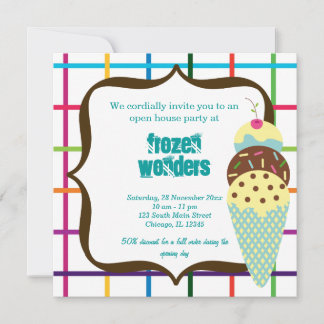 Invitation Salon de glace Open House