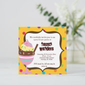 Invitation Salon de glace Open House (Debout devant)