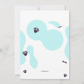 Invitation Salon de l'adoption des animaux (Dos)