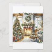 Invitation Salon et fête de l'arbre de Noël (Dos)