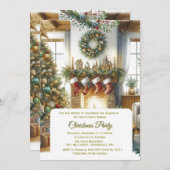 Invitation Salon et Noël (Devant / Derrière)