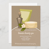 Invitation Salon Spa de beauté (Devant / Derrière)