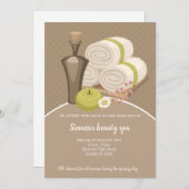 Invitation Salon Spa de beauté (Devant / Derrière)