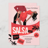 Invitation Salsa (Devant / Derrière)
