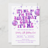 Invitation Salut C'est moi dans mon anniversaire (Devant)