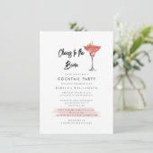 Invitation Salutations à la Bride Fête des mariées Cocktail P (Debout devant)