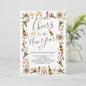 Invitation Salutations à l'invitation du Cocktail du Nouvel A (Debout devant)