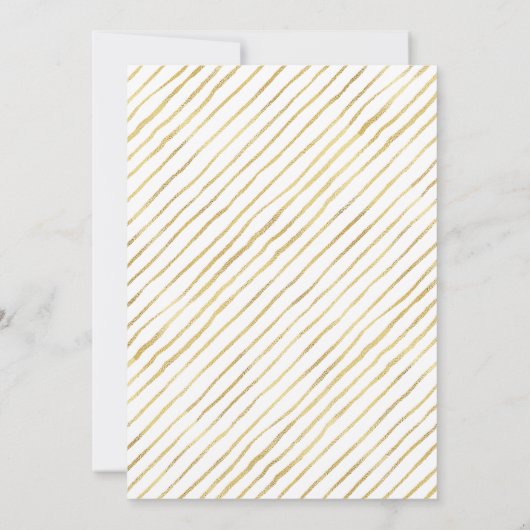 Invitation Salutations à un Nouvel An | Champagne pétillant (Dos)