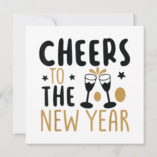 Invitation Salutations Au Nouvel An 2025 Compte À Recompte Vi (Dos)